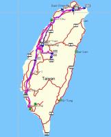 台湾旅行の行程