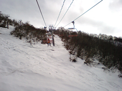 湯沢中里スキー場の第一高速リフト