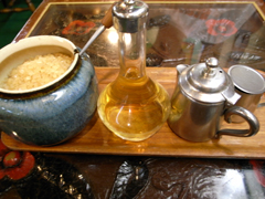 「Cafe HAIT（カフェ・ハイチ）」新宿本店の砂糖や蜂蜜