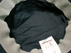 patagoniaのBucket Hat（バケツハット）の内側にはポケット
