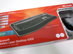 「Microsoft Wireless Laser Desktop 6000 XSA-00026」の外箱