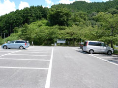 竹田城の駐車場
