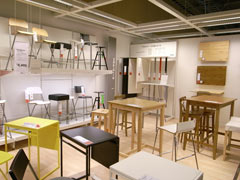IKEA（イケア）新三郷店の陳列された商品