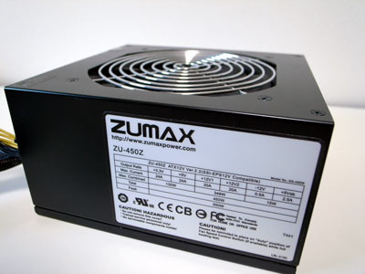 abeeのPC電源「ZUMAX ZU-450Z」
