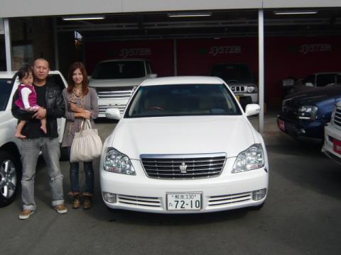 熊本の中古車販売 ガレージシステム のblog 当店人気のゼロクラウンを御成約ありがとうございます
