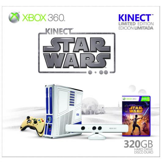 XBOX 360 KINECT STAR WARS LIMITED EDITION
