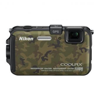 Nikon COOLPIX AW100 フォレストカムフラージュ