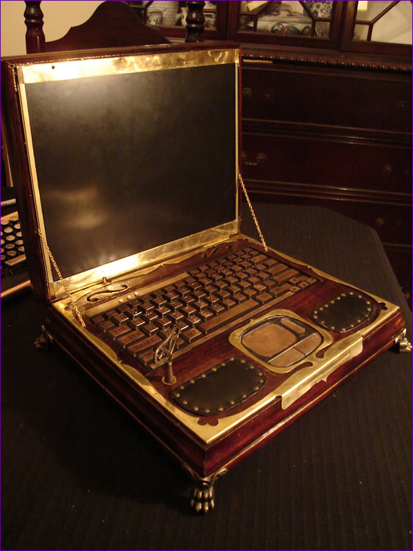 Steampunk Laptop