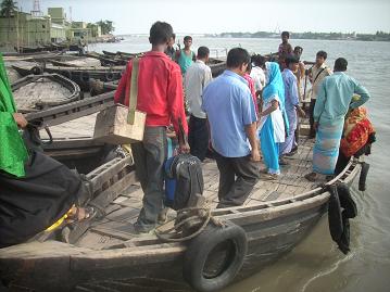 バングラデシュの船