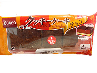 クッキーケーキチョコ　4個入　敷島製パン