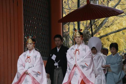 八坂神社で婚礼#1
