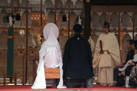 八坂神社で婚礼#4