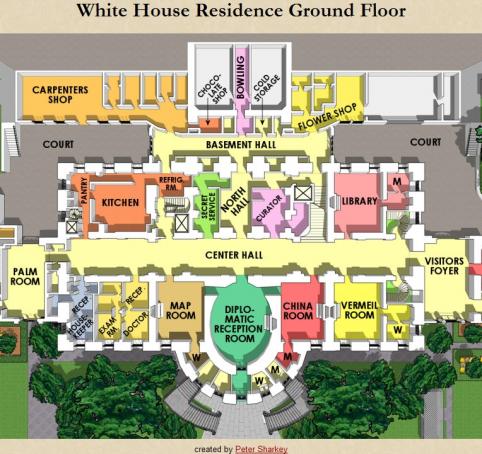 ホワイトハウス地階