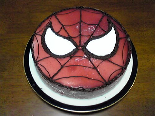 スパイダーマン　ケーキ