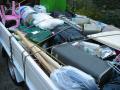埼玉県所沢市　当社のトラックでのゴミ・不用品処分