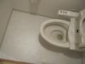 埼玉県ふじみ野市　分譲マンション　トイレ床ＣＦクッションフロアー張替え　作業完了後　２