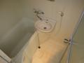 東京都多摩地区・調布市　賃貸物件　入居者退去後空き室１ルームクリーニング　浴室ユニットバスクリーニング　作業完了後　１