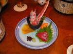 蟹料理の甲羅　お刺身料理