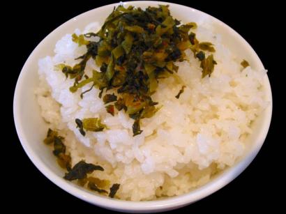 山口県光市「とんこつらーめん 松風」のつけ麺（150g）+白ご飯（大盛り）