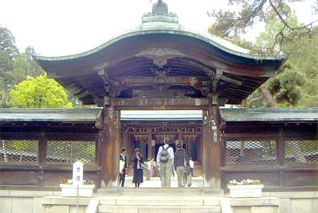 上杉神社の門